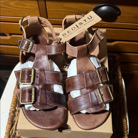 BED|STU Shoes - BED|STU Mabely Leather Sandal’s Sz. 9.5 BNIB
